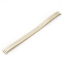 Voguestrap TX953822T Allstrap 8-12mm Two-Tone Long-Length 2-Tone Expansion Watchband Voguestrap TX953822T Allstrap 8-12mm Two-Tone Long-Length 2-Tone Expansion Watchband