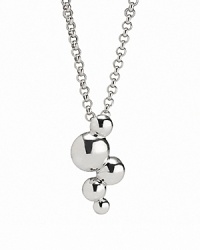 Evoke elegant effervescence with PANDORA's bubbly pendent in sterling silver. Evoke elegant effervescence with PANDORA's bubbly pendent in sterling silver.