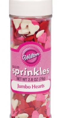 Wilton Jumbo Hearts Sprinkles Wilton Jumbo Hearts Sprinkles