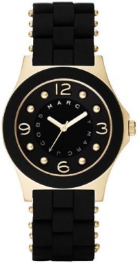 Marc Jacobs Pelly Gold and Black Dial Women's Watch MBM2540 Marc Jacobs Pelly Gold and Black Dial Women's Watch MBM2540