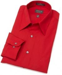 Arrow Men's Wrinkle Free Poplin Solid Long Sleeve Shirt Arrow Men's Wrinkle Free Poplin Solid Long Sleeve Shirt