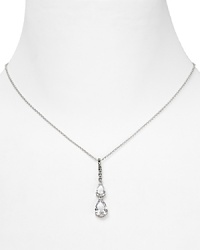 Delicate and dainty, Judith Jack's double teardrop pendant has heirloom-style elegance. Delicate and dainty, Judith Jack's double teardrop pendant has heirloom-style elegance.