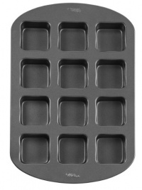 Wilton 4 Nonstick Brownie Pan, 12-Cavity Wilton 4 Nonstick Brownie Pan, 12-Cavity