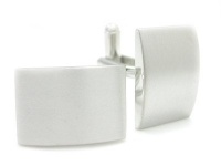 Classic Arched Rectangular Cufflinks Gift Boxed Classic Arched Rectangular Cufflinks Gift Boxed
