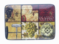 Certified International Vintage Wine Rectangular Platter, 14-Inch by 10-Inch Certified International Vintage Wine Rectangular Platter, 14-Inch by 10-Inch