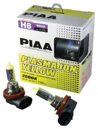 PIAA 18535 H8 Plasma Ion Yellow Bulb - Twin Pack PIAA 18535 H8 Plasma Ion Yellow Bulb - Twin Pack