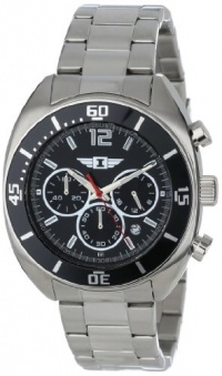 I By Invicta Men's 90232-001 Chronograph Black Dial Stainless Steel Watch I By Invicta Men's 90232-001 Chronograph Black Dial Stainless Steel Watch
