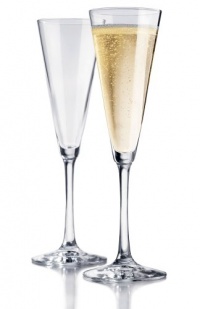 Libbey Vina Trumpet Champagne Flute, Set of 6 Libbey Vina Trumpet Champagne Flute, Set of 6