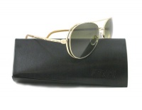 Fendi Women's Round Aviator Sunglasses, Gold, One Size Fendi Women's Round Aviator Sunglasses, Gold, One Size