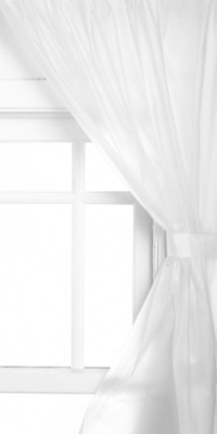 Carnation Home Fashions Vinyl Bathroom Window Curtain, Frosted Clear Carnation Home Fashions Vinyl Bathroom Window Curtain, Frosted Clear