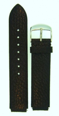 Fits Philip Stein Size 1 18mm Black Calf Leather Watchband with Spring Bars By JP Leatherworks Fits Philip Stein Size 1 18mm Black Calf Leather Watchband with Spring Bars By JP Leatherworks