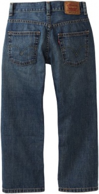 Levi's Boys 8-20 550 Relaxed Fit Jean , CLEAN CROSSHATCH, 16 Regular Levi's Boys 8-20 550 Relaxed Fit Jean , CLEAN CROSSHATCH, 16 Regular