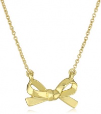 Kate Spade New York Skinny Mini Gold-Tone Bow Pendant Necklace Kate Spade New York Skinny Mini Gold-Tone Bow Pendant Necklace