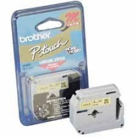 Brother 3/8 Inch x 26.2 Feet Black on Metallic Blue for P-Touch (M521) - Retail Packaging Brother 3/8 Inch x 26.2 Feet Black on Metallic Blue for P-Touch (M521) - Retail Packaging