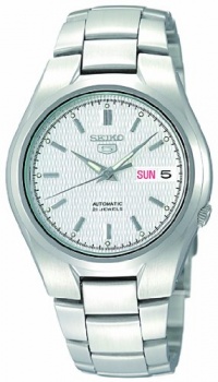 Seiko Men's SNK601 Seiko 5 Automatic Silver Dial Stainless Steel Bracelet Watch Seiko Men's SNK601 Seiko 5 Automatic Silver Dial Stainless Steel Bracelet Watch