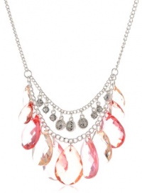 Nine West Sweet Celebration Silver-Tone Shaky Frontal Necklace, 18 Nine West Sweet Celebration Silver-Tone Shaky Frontal Necklace, 18