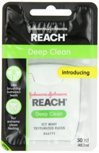 Reach Deep Clean Floss, Icy Mint, 50 Yard Reach Deep Clean Floss, Icy Mint, 50 Yard