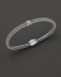 Diamonds set in sterling silver from the Lagos X Collection. Diamonds set in sterling silver from the Lagos X Collection.