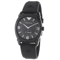 Emporio Armani Men's AR0340 Classic Black Dial Watch Emporio Armani Men's AR0340 Classic Black Dial Watch