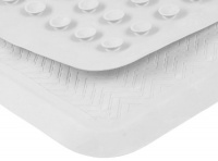 Rubbermaid Commercial FG704304 Rubber Safti-Grip Bath Mat, 36x18, White Rubbermaid Commercial FG704304 Rubber Safti-Grip Bath Mat, 36x18, White