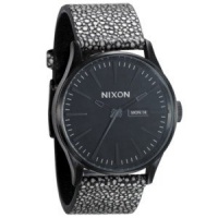 Nixon Sentry Leather Watch - Men's Nixon Sentry Leather Watch - Men's