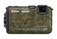 Nikon COOLPIX AW100 16 MP CMOS Waterproof Digital Camera with GPS and Full HD 1080p Video (Camouflage) Nikon COOLPIX AW100 16 MP CMOS Waterproof Digital Camera with GPS and Full HD 1080p Video (Camouflage)