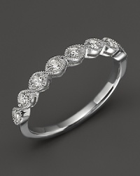 Diamond and 14K White Gold Stackable Ring, .25 ct. t.w. Diamond and 14K White Gold Stackable Ring, .25 ct. t.w.