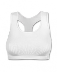 Champion Women's Seamless Reversible Sports Bra,White,Large Champion Women's Seamless Reversible Sports Bra,White,Large