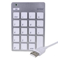Keydex 20-Key USB Numeric Keypad for MacBook Pro & Air Series Keydex 20-Key USB Numeric Keypad for MacBook Pro & Air Series