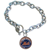 MLB New York Mets Charm Bracelet MLB New York Mets Charm Bracelet