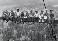 Lunch on a Skyscaper-Vintage Black and White, Photography Poster Print, 24 by 36-Inch Lunch on a Skyscaper-Vintage Black and White, Photography Poster Print, 24 by 36-Inch