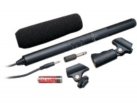 Audio-Technica ATR-6550 Video Camera Condenser Shotgun Microphone Audio-Technica ATR-6550 Video Camera Condenser Shotgun Microphone