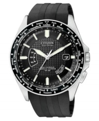 Citizen's Eco-Drive radio-controlled watch is capable of receiving standard time radio waves from Japan, China, Germany and the USA, allowing you to have the most accurate home and local times. Citizen's Eco-Drive radio-controlled watch is capable of receiving standard time radio waves from Japan, China, Germany and the USA, allowing you to have the most accurate home and local times.