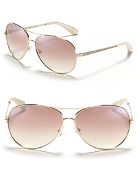 MARC BY MARC JACOBS Mirror Lense Aviator Sunglasses MARC BY MARC JACOBS Mirror Lense Aviator Sunglasses