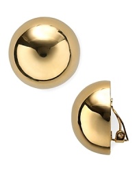 Simply designed and plated in high-shine metal, these Michael Kors earrings style every look with effortless luxury. Simply designed and plated in high-shine metal, these Michael Kors earrings style every look with effortless luxury.