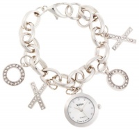 XOXO Women's XO7017 Silver Dial Silver-tone Charm Watch XOXO Women's XO7017 Silver Dial Silver-tone Charm Watch