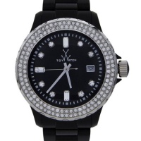 Toy Watch Plasteramic Black Crystal Ladies Watch PCLS21BK Toy Watch Plasteramic Black Crystal Ladies Watch PCLS21BK