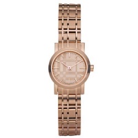 Burberry Signature Design Womens Rose Gold Round Watch BU1865 Burberry Signature Design Womens Rose Gold Round Watch BU1865