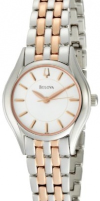 Bulova Women's 98L143 Silver White Dial Bracelet Watch Bulova Women's 98L143 Silver White Dial Bracelet Watch