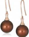 14k Gold Tahitian Cultured Pearl Earrings