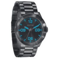 TEST Nixon The Private Sterling Silver Watch,One Size,Gunmetal Grey TEST Nixon The Private Sterling Silver Watch,One Size,Gunmetal Grey