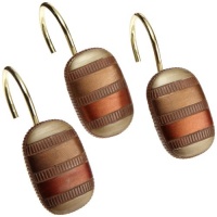 Popular Bath Contempo Spice Shower Hooks, Set of 12 Popular Bath Contempo Spice Shower Hooks, Set of 12