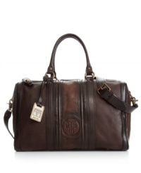 Zoom zoom with Jane Speedy, a gorgeous little bag that quietly asserts herself. Frye's double 'F' emblem is embossed and framed between swaths of pebbled, full grain leather. Zoom zoom with Jane Speedy, a gorgeous little bag that quietly asserts herself. Frye's double 'F' emblem is embossed and framed between swaths of pebbled, full grain leather.