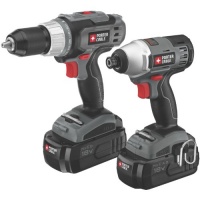 Porter-Cable PC218IDC-2 18-Volt NiCd Drill/Impact Driver 2-Tool Kit Porter-Cable PC218IDC-2 18-Volt NiCd Drill/Impact Driver 2-Tool Kit