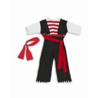 Black Pirate Costume Child's for dressup or Halloween! (2T-4T) Black Pirate Costume Child's for dressup or Halloween! (2T-4T)