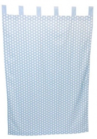 Tadpoles Dot Curtain Panels, Set of 2, Blue Tadpoles Dot Curtain Panels, Set of 2, Blue