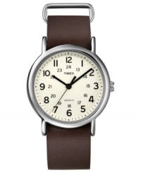 The Timex Weekender collection is the perfect watch for a stylish yet casual look. The Timex Weekender collection is the perfect watch for a stylish yet casual look.