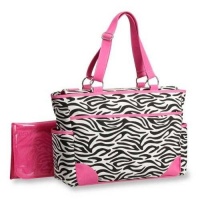 Carter's Fashion Tote Bag, Zebra Print