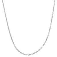 Sterling Silver 1.2-mm Long Diamond-cut Cable Chain Sterling Silver 1.2-mm Long Diamond-cut Cable Chain