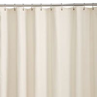 Maytex Microfiber Shower Curtain/Liner, Bone Maytex Microfiber Shower Curtain/Liner, Bone